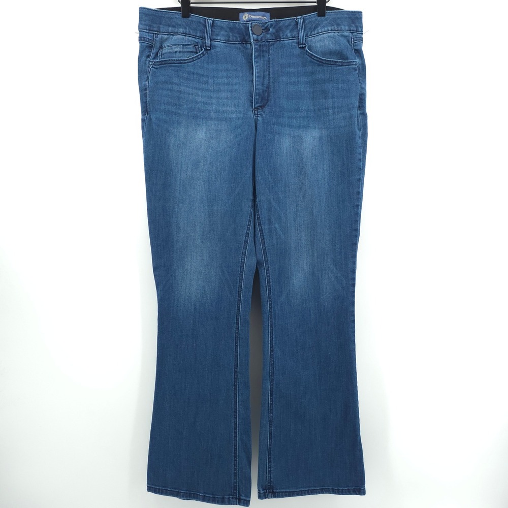 Democracy Ab'solution Women Jeans 16 Blue Flare B12216WAY